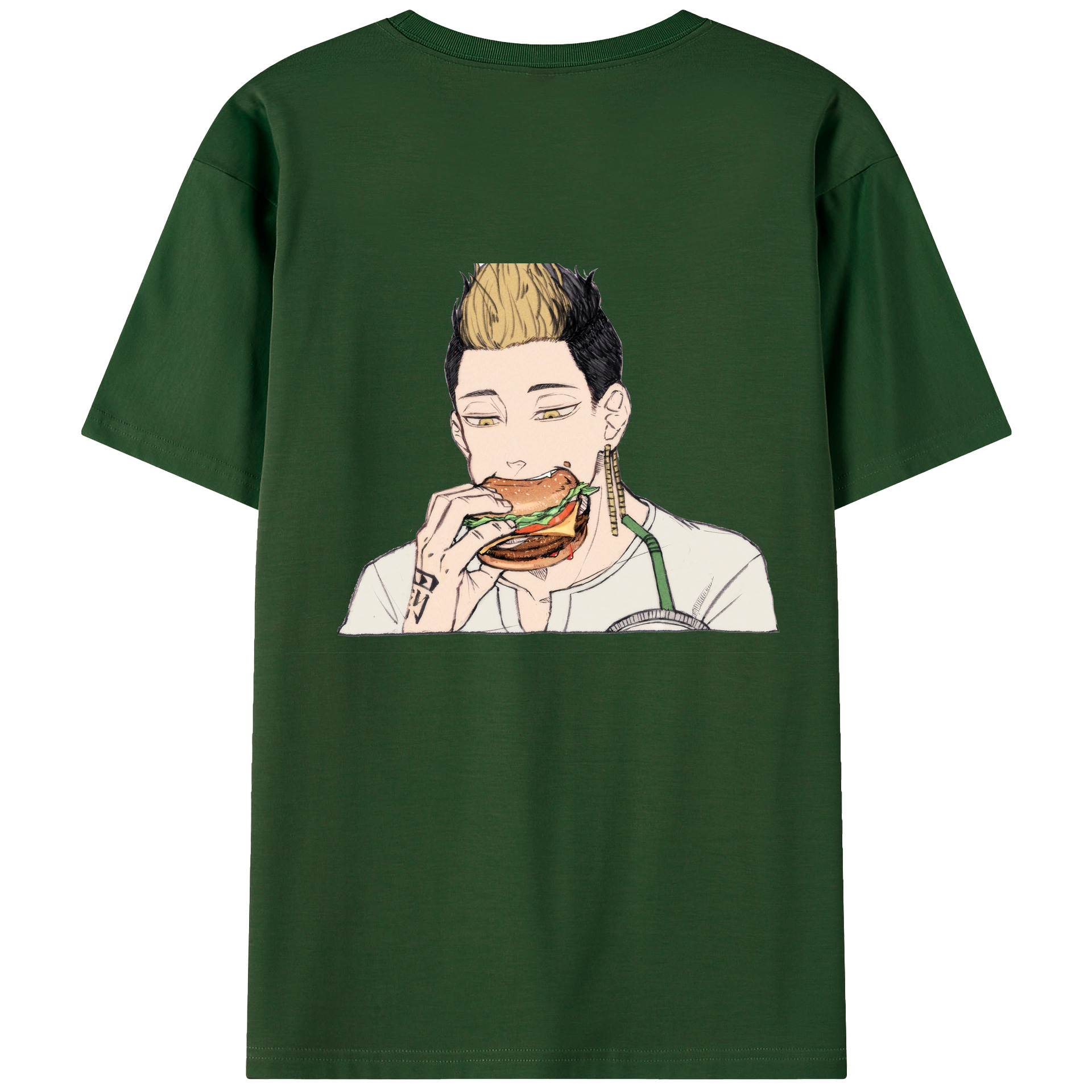 （画像用） 東京リベンジャーズ Tokyo Revengers 綿100％半袖Tシャツ（背面プリント）